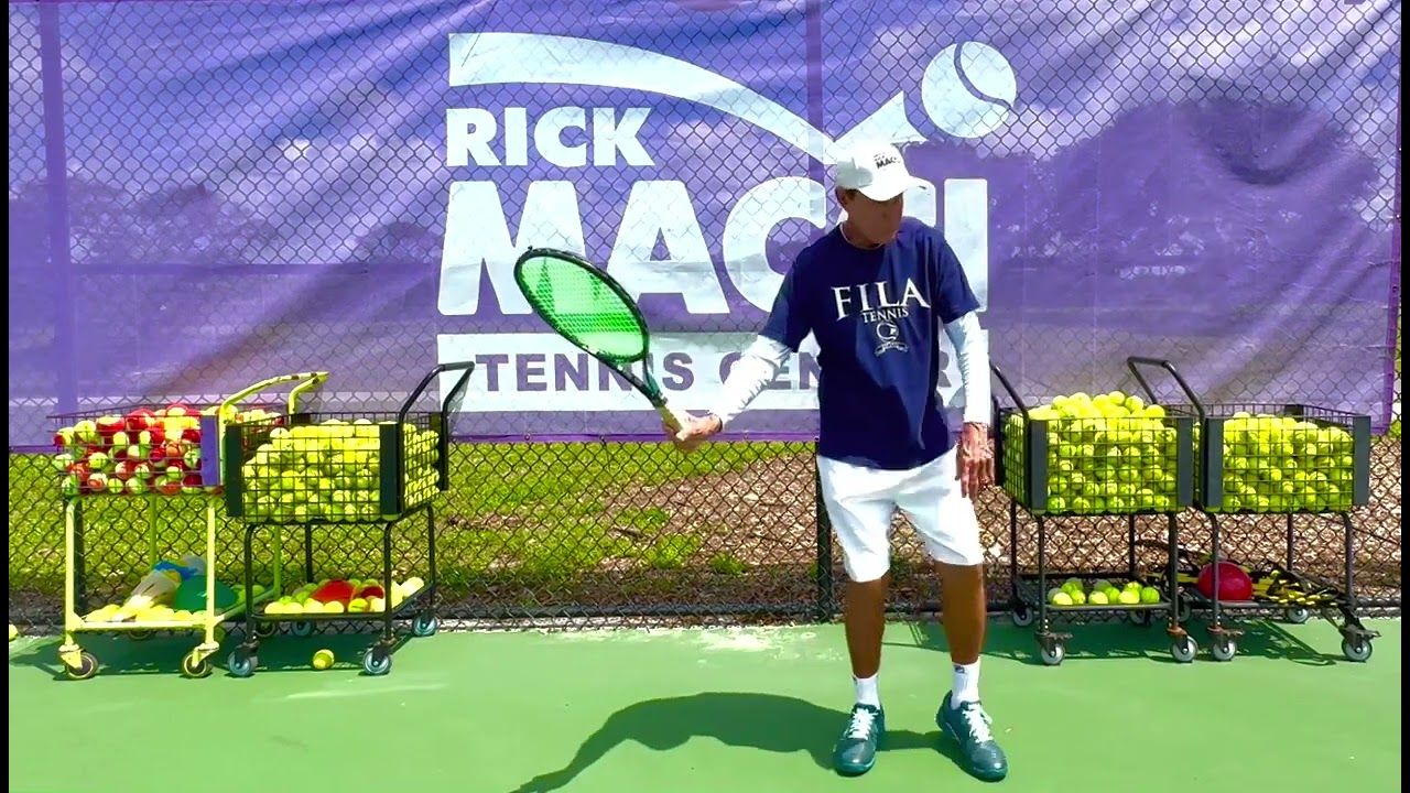 Improve your forehand immediately! Understand the flip! - Rick Macci