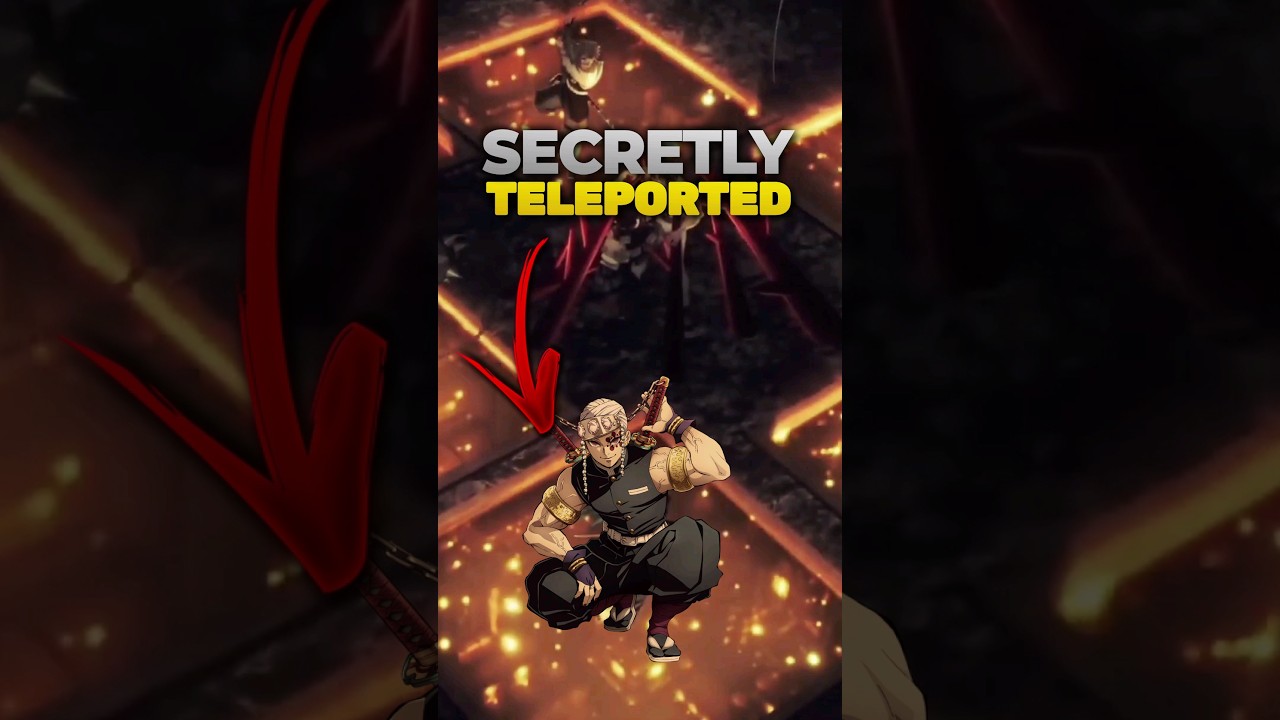 Why didn't Tengen go to the infinity castle? Demon Slayer Explained #demonslayer #shorts