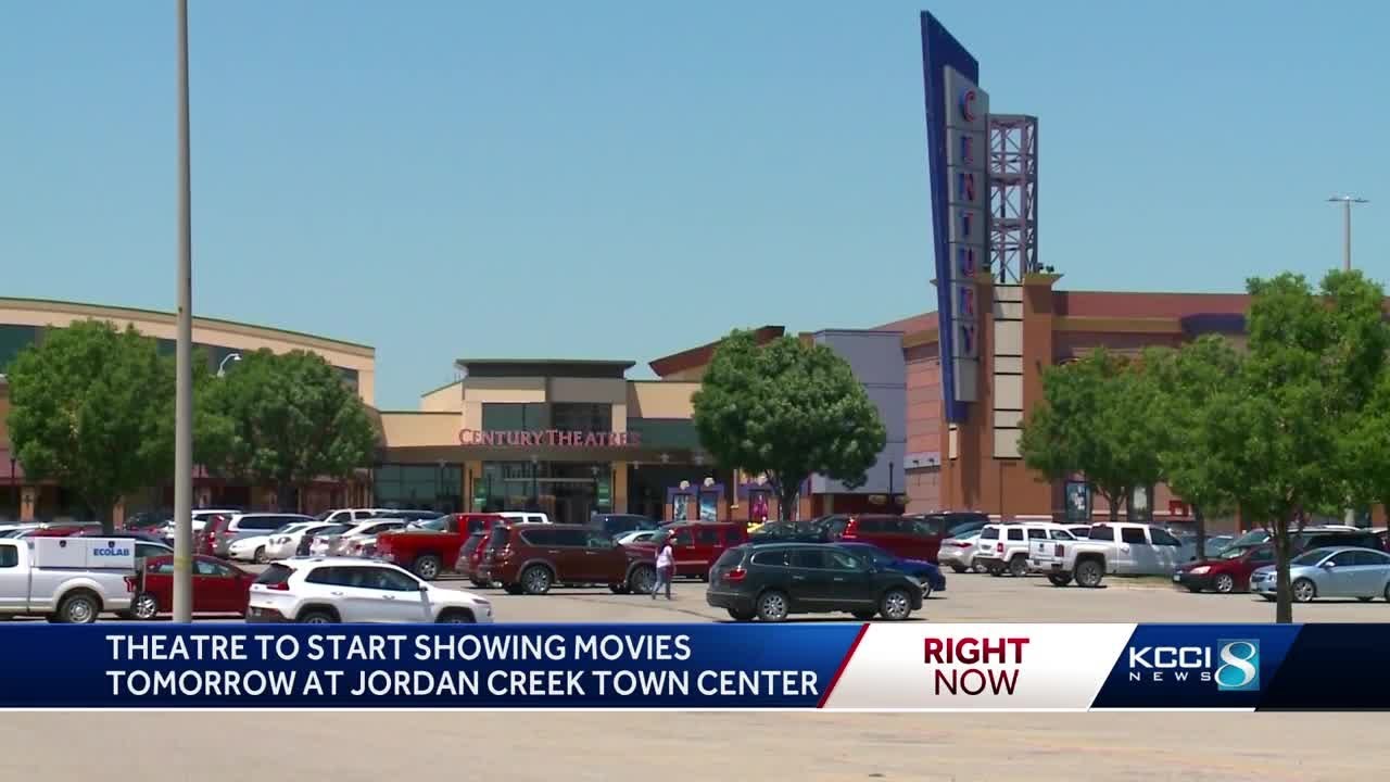 Theater to start showing movies Wednesday at Jordan Creek Mall