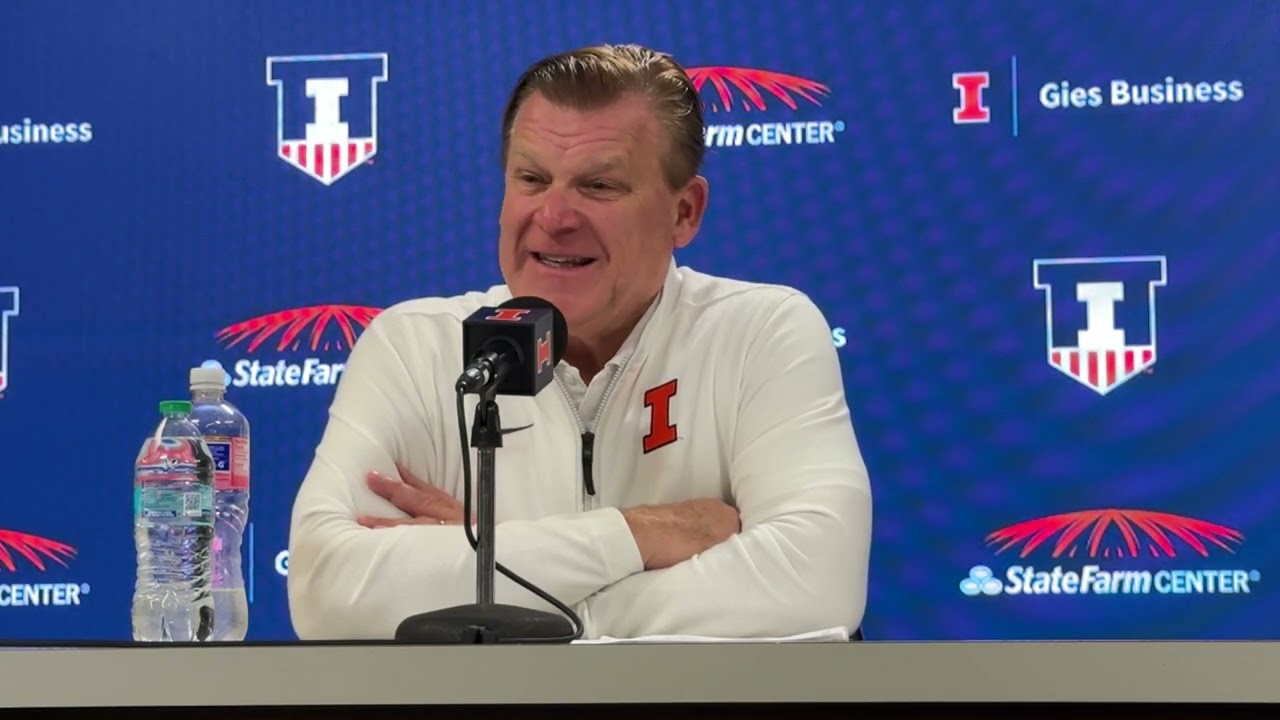 EIU postgame: Illini coach Brad Underwood press conference