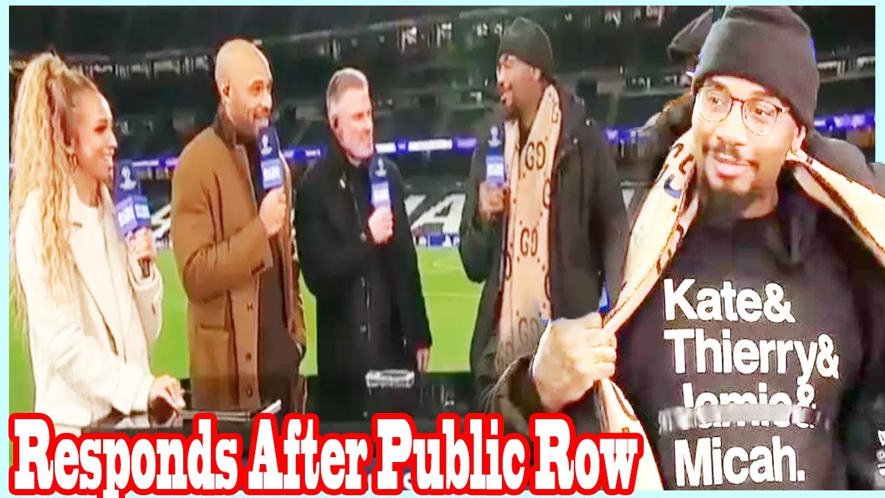 Kate Abdo's husband Malik Scott reveals hilarious Jamie Carragher hoodie after public row