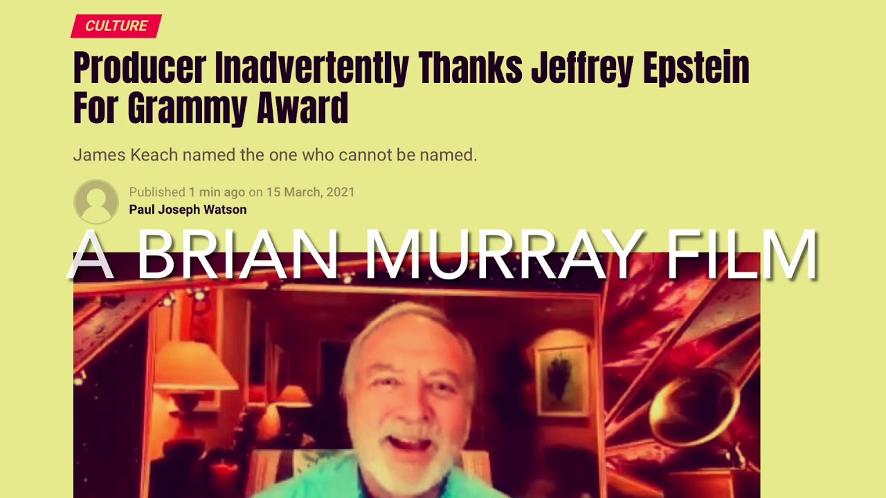 James Keach thanks Jeffrey Epstein  at Grammys