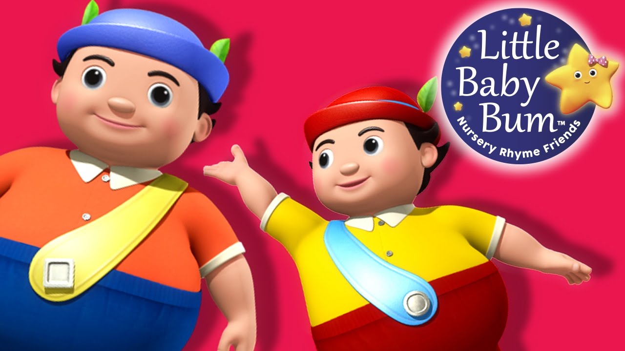 Tweedledum and Tweedledee | Nursery Rhymes for Babies by LittleBabyBum - ABCs and 123s