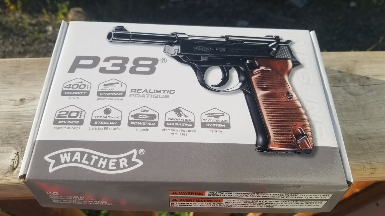 Walther P38 blowback