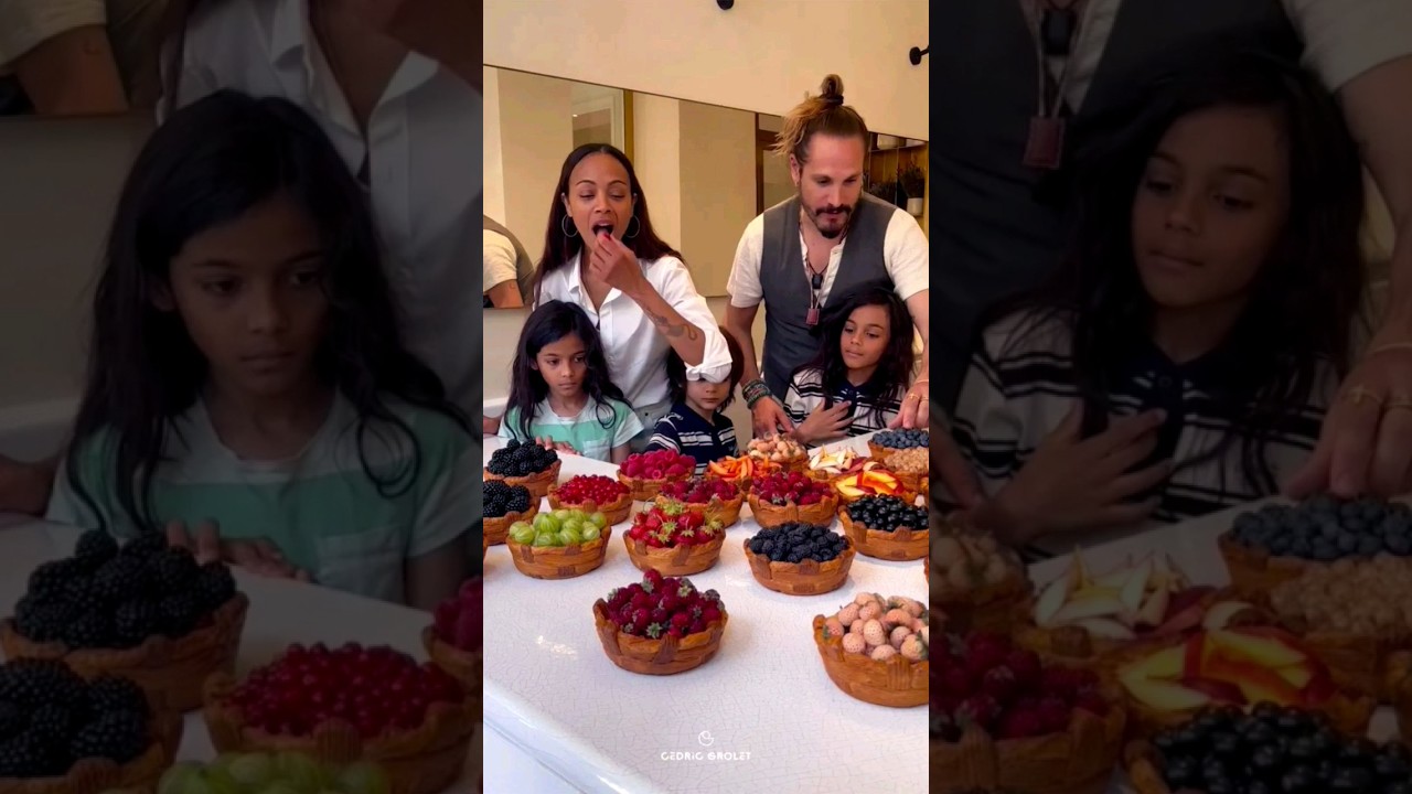 Zoe Saldaña has three sons with her husband Marco Perego Saldaña😘| Zoe Saldaña#Marco Perego Saldaña#