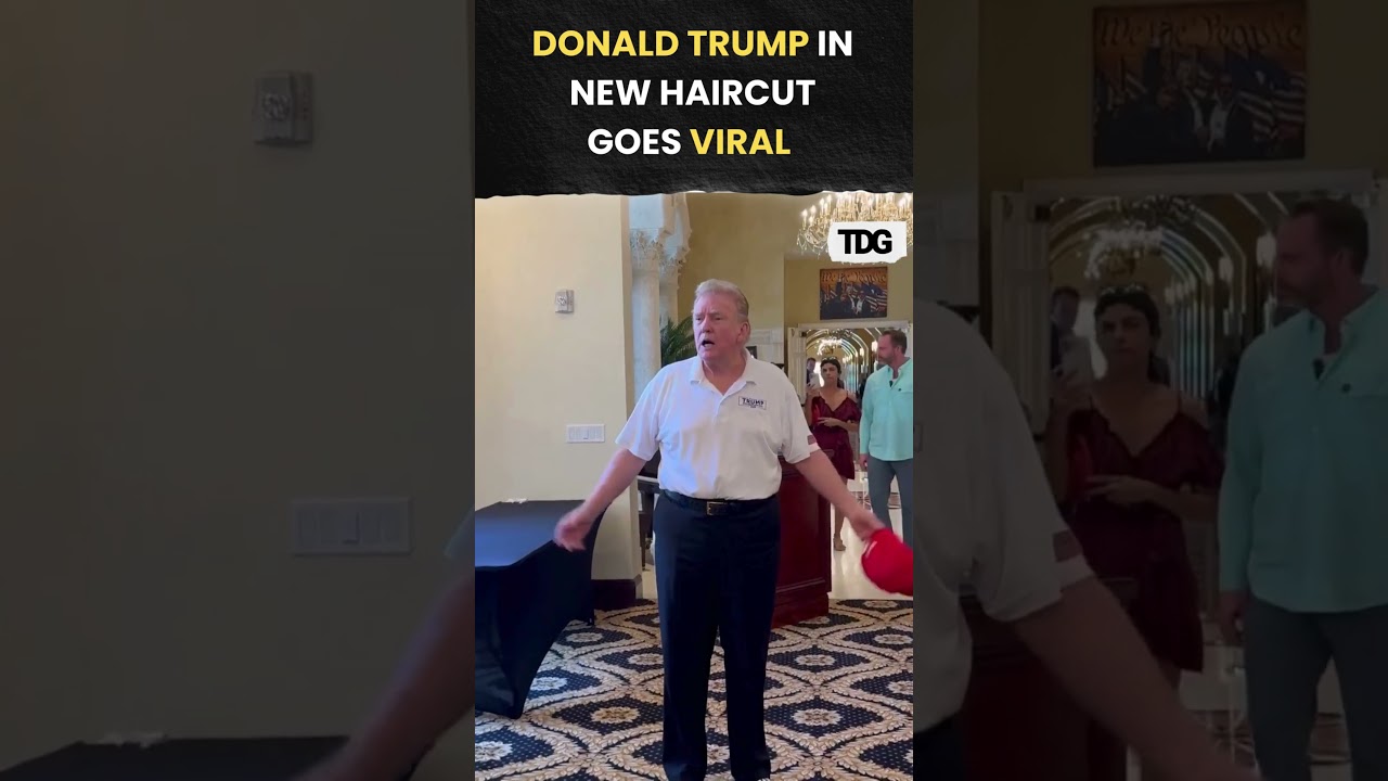 #viral | Donald Trump’s New Haircut Sparks Online Buzz #trending