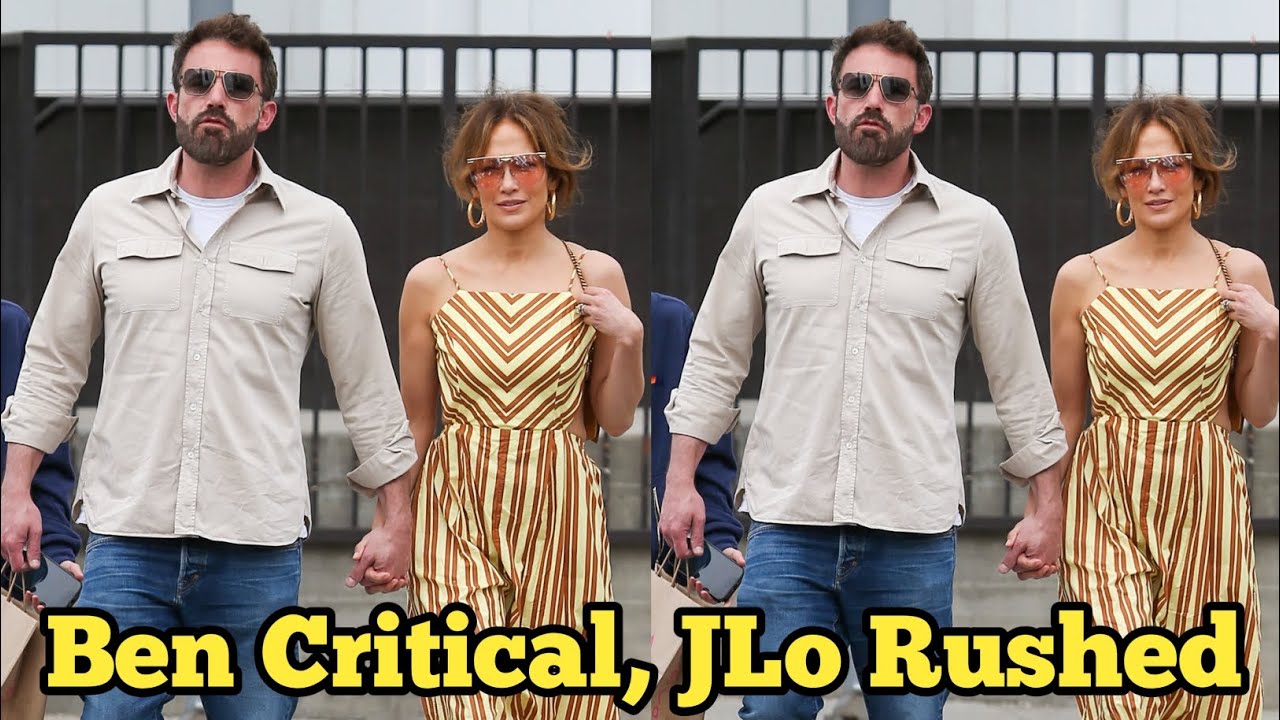 Jennifer Lopez Seen Rushing to Hospital as Ben Affleck’s Condition Turns Critical: Love never stop