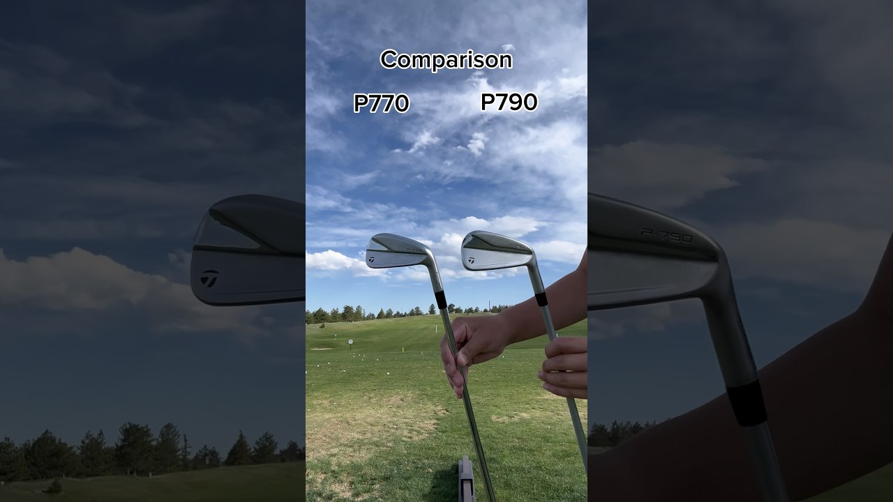 TaylorMade P790 vs TaylorMade P770 irons