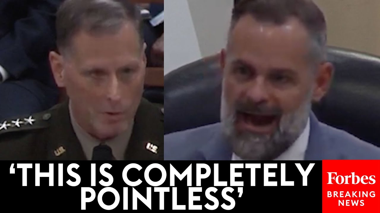 'I Don't Think You're Deserving Of Four Stars': Cory Mills Gets Fed Up With Top Army Official