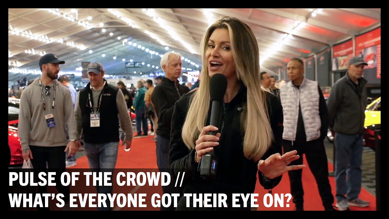 Pulse of the Crowd with April Rose - BARRETT-JACKSON 2024 SCOTTSDALE AUCTION