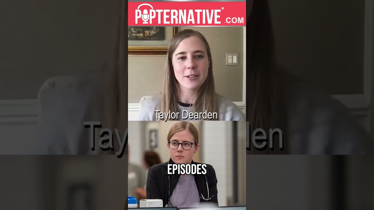 Taylor Dearden on the The Pitt on Max #thepitt #taylordearden #shorts #hbomax