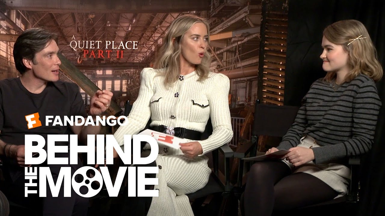 The Cast of 'A Quiet Place Part II' Talks Moviegoing & Apocalypse Survival | Fandango All Access