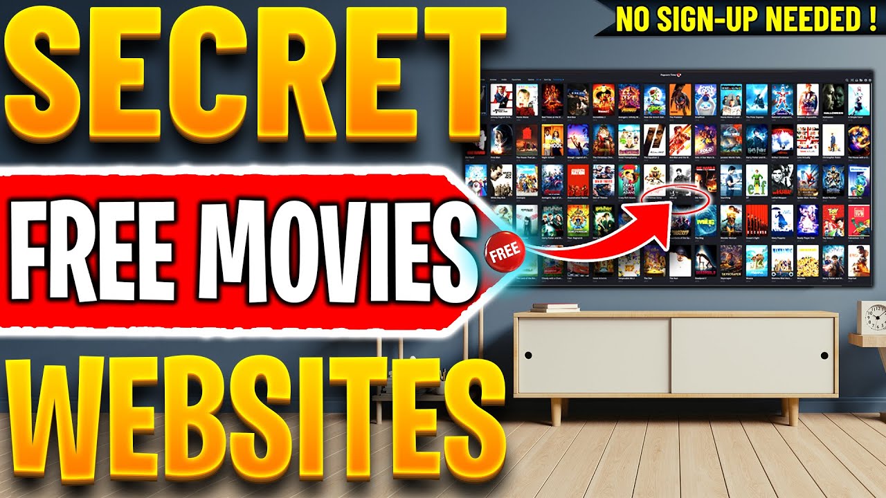 🔴Top 8 Websites to Watch FREE Movies & TV Shows (No Sign up!) 2025 Update !