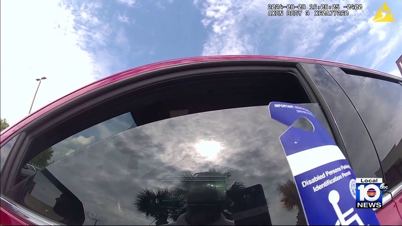 Video shows Miami-Dade officers cracking down on disabled placard abuse