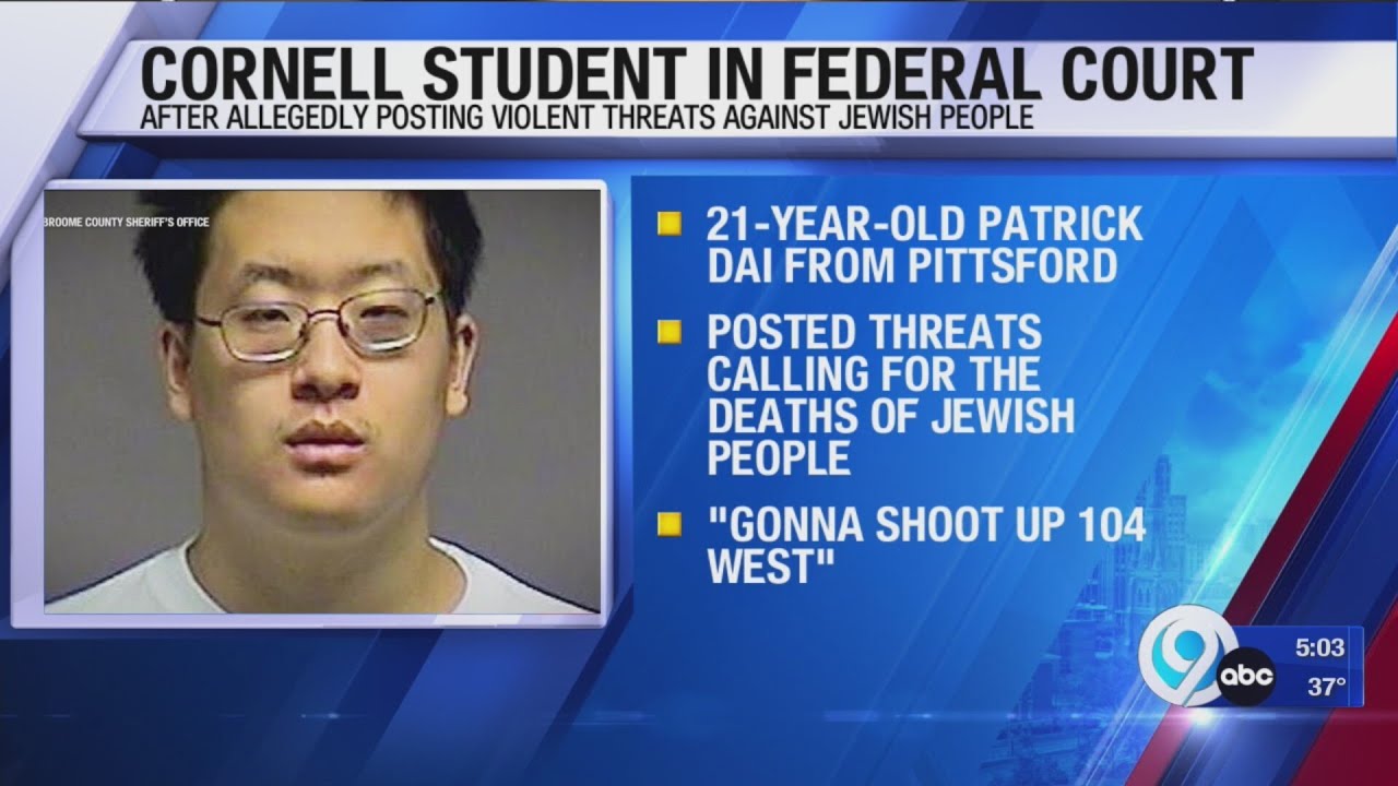 Cornell student in Federal Court