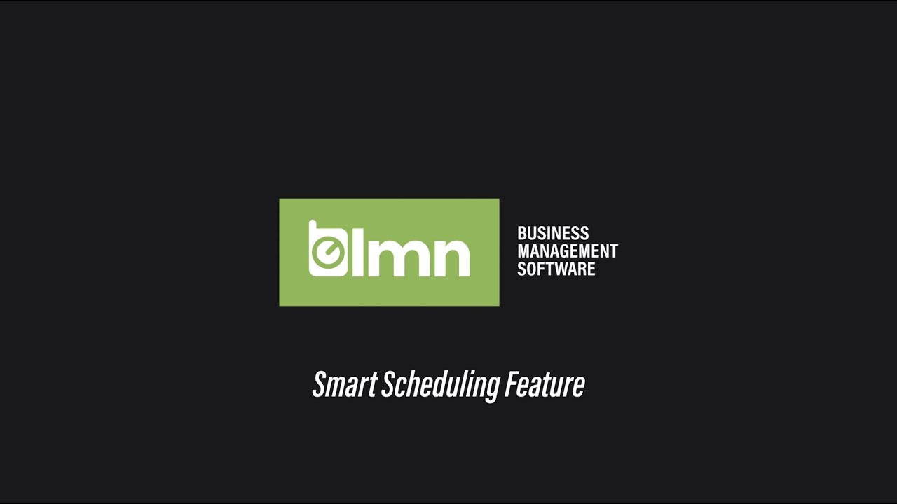 Smart Scheduling Walkthrough