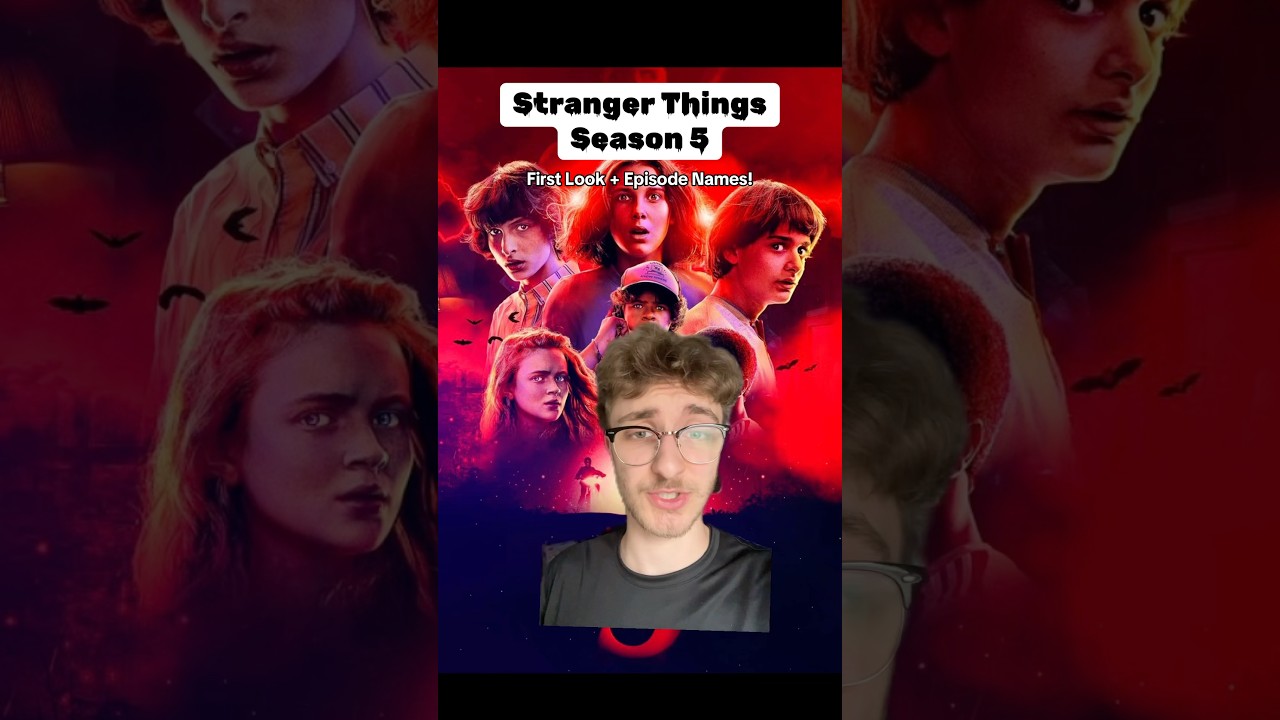 HUGE STRANGER THINGS SEASON 5 NEWS‼️🤯 #strangerthings