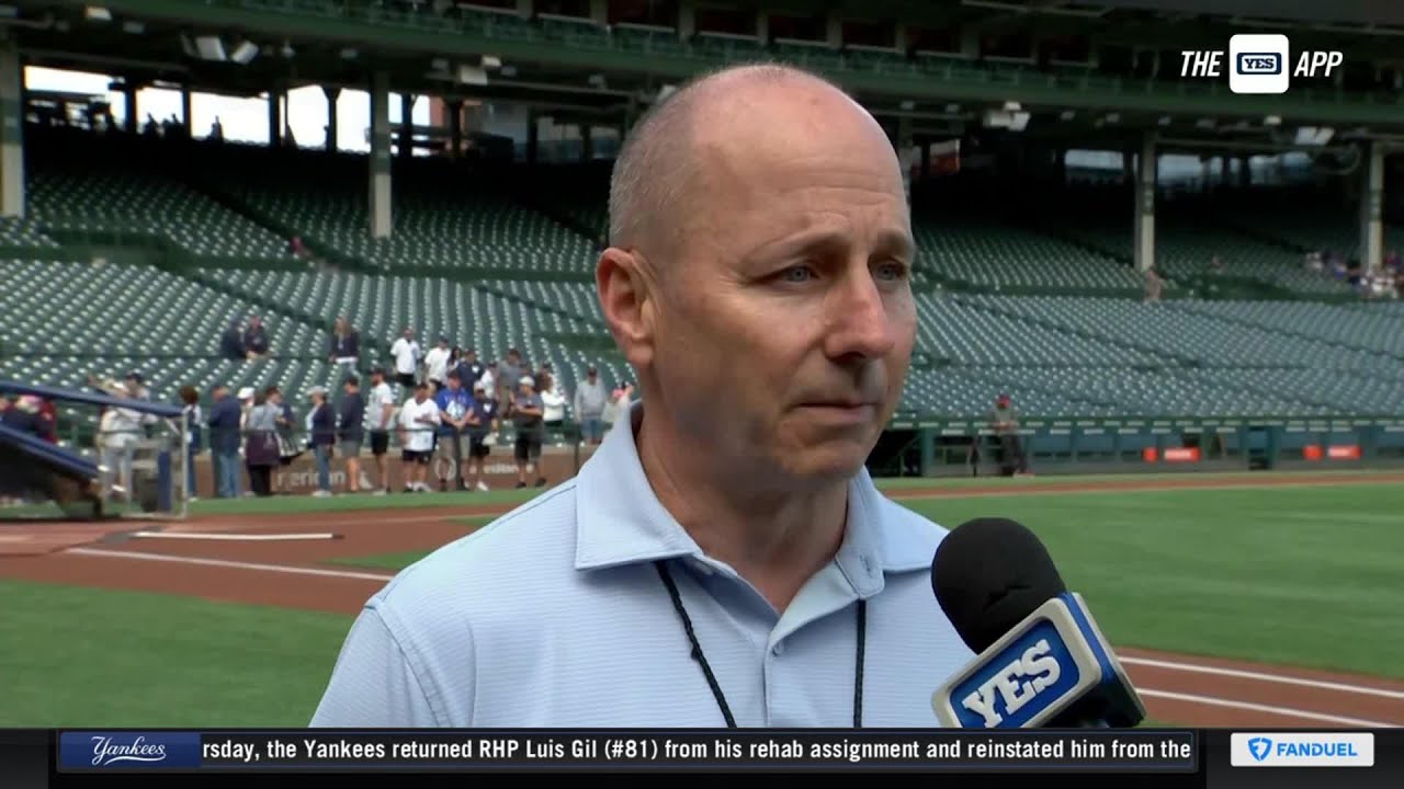 Brian Cashman one-on-one at Wrigley Field