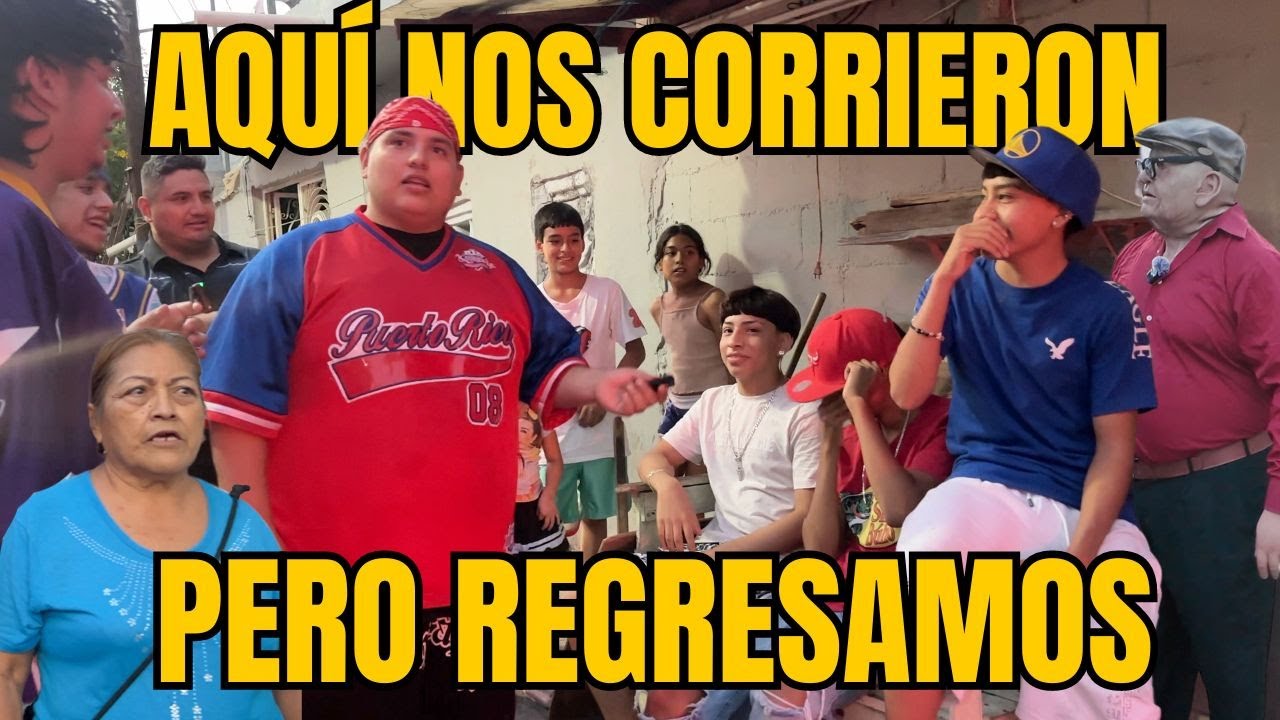 Lo Que Pasó Cuando Entramos a un Barrio y Nos Corrieron
