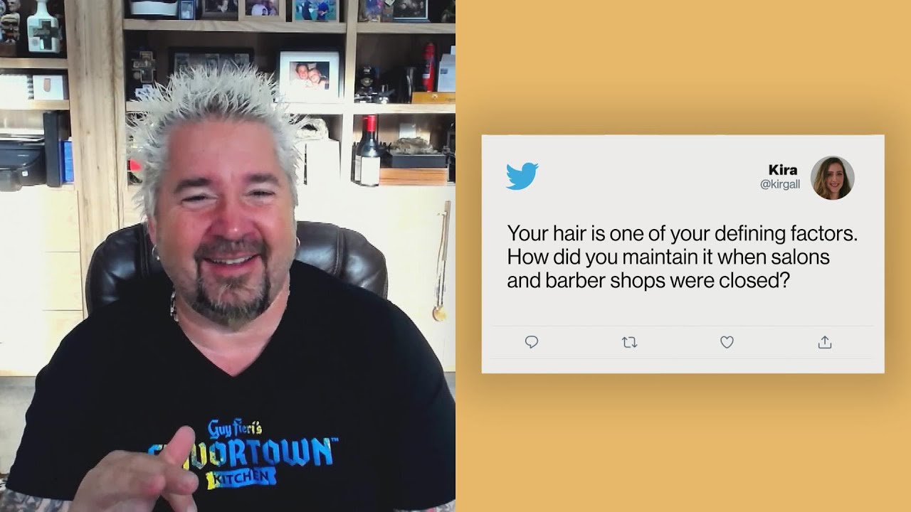 Guy Fieri On Maintaining Signature Hairstyle Amid Covid: Lori Trimmed It When "I Was Full Porcupi…