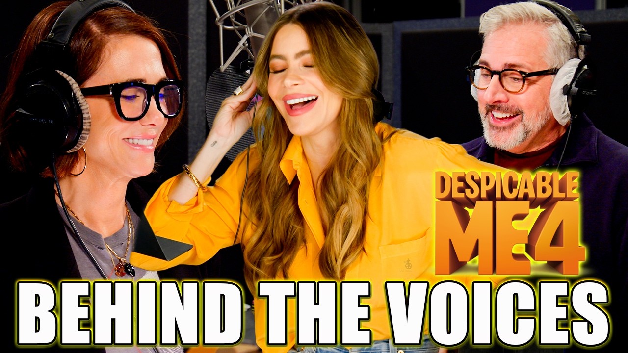 Despicable Me 4 Behind The Scenes And Behind The Voices