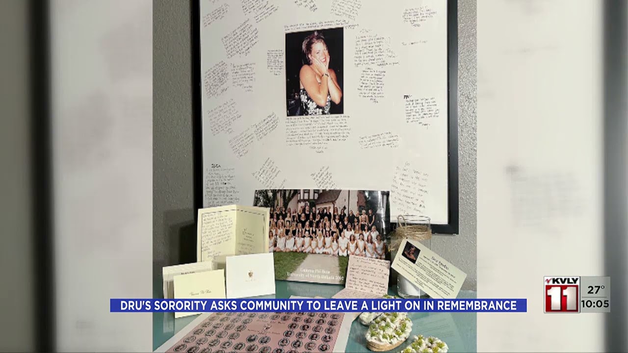 Dru Sjodin’s sorority asks community to leave a light on in remembrance