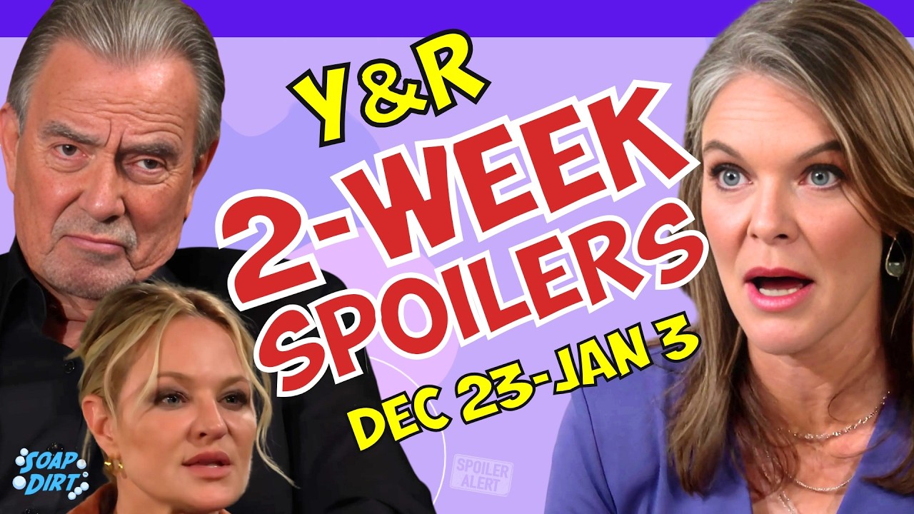 Young and the Restless 2-Week Spoilers Dec 23-Jan 3: Victor Targeted, Sharon Fights & Diane Toasts