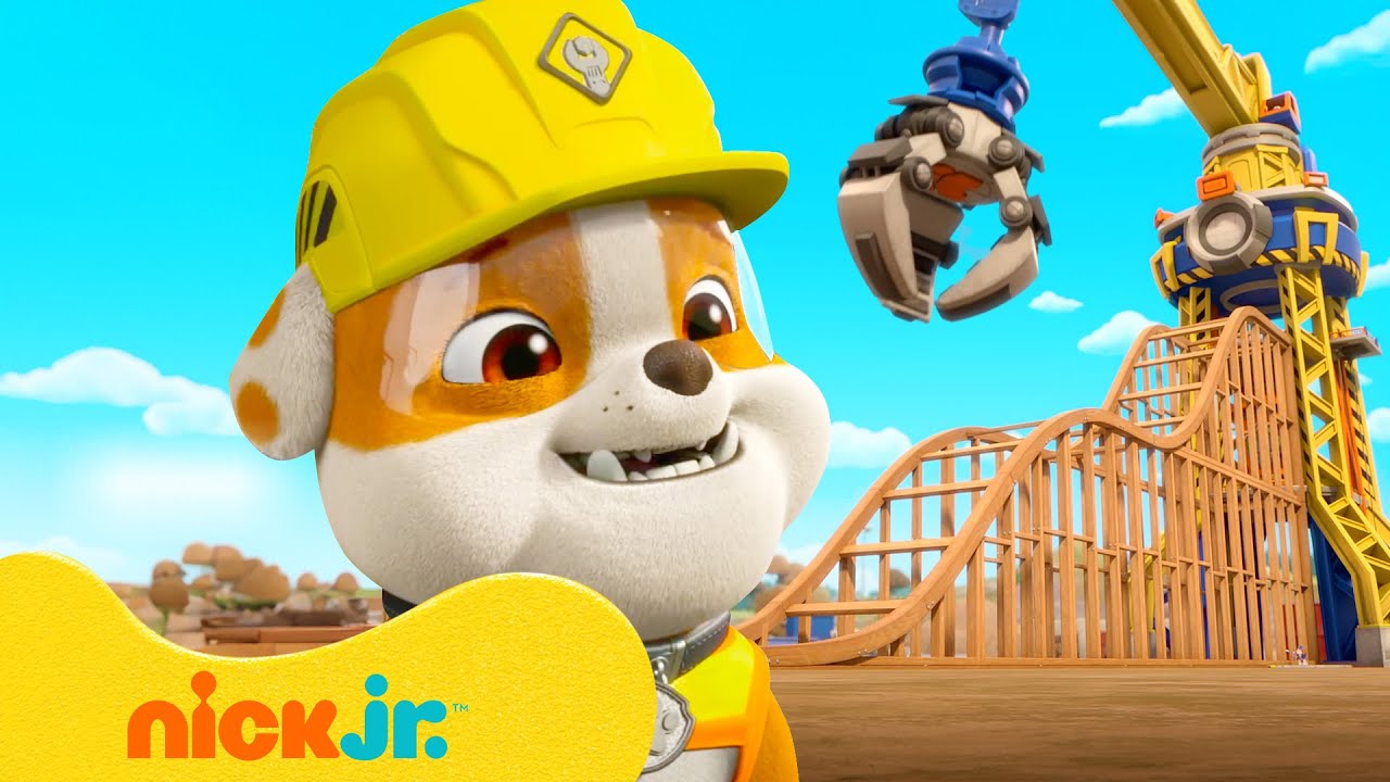 Rubble y su Equipo | ¡Las construcciones más ÉPICAS de Rubble! con Charger, Wheeler y Mix | Nick Jr.