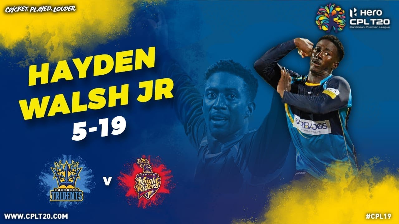 FIFER | Hayden Walsh Junior 5-19 | BTvTKR | #CPLMagicMoments | #CPL19