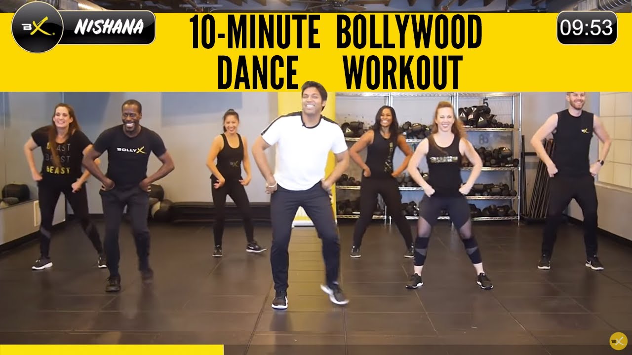 10 Minute Bollywood Dance Workout to Improve Your Mood While Burning Calories!