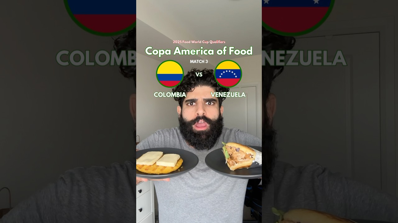 COLOMBIA VS VENEZUELA - Copa America of Food
