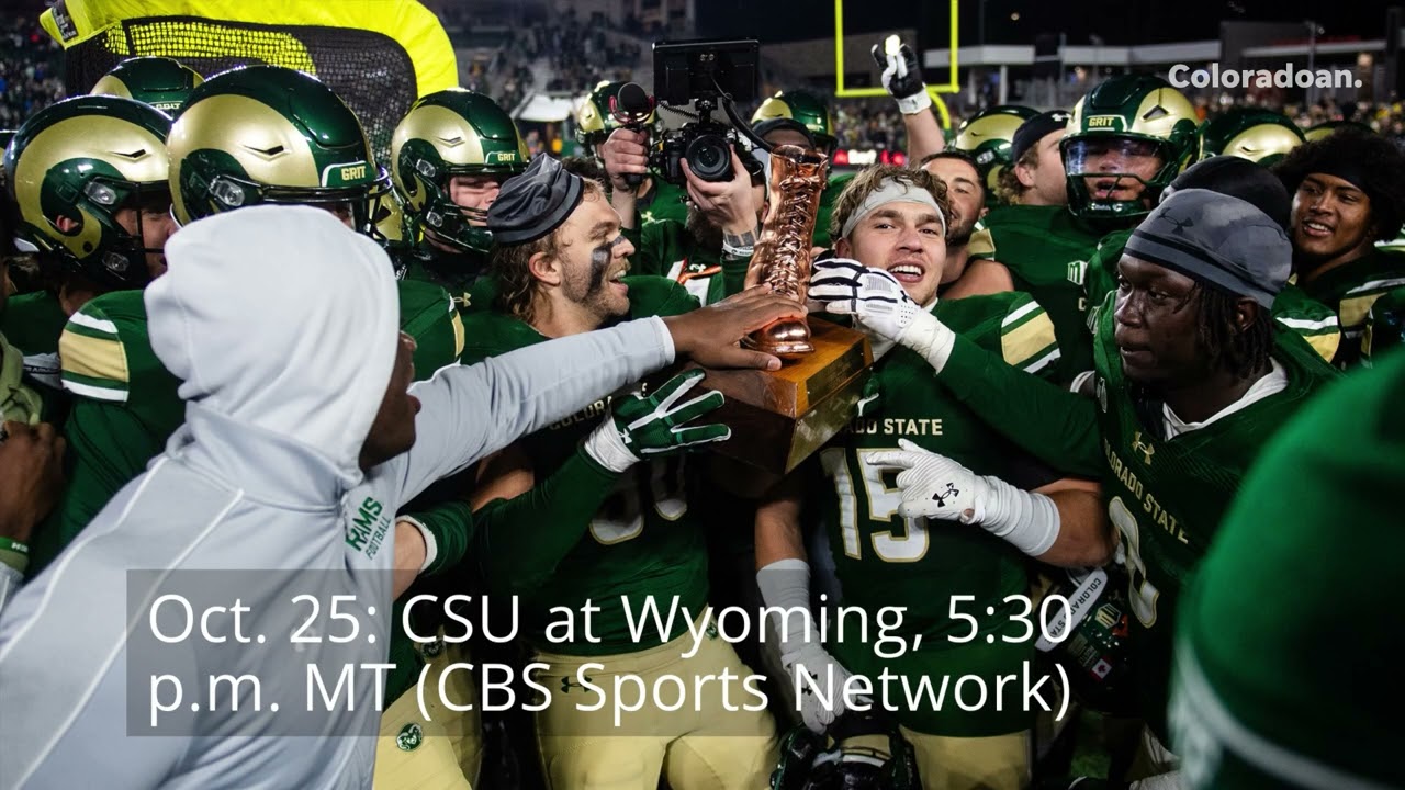 A look at the 2025 Colorado State football schedule