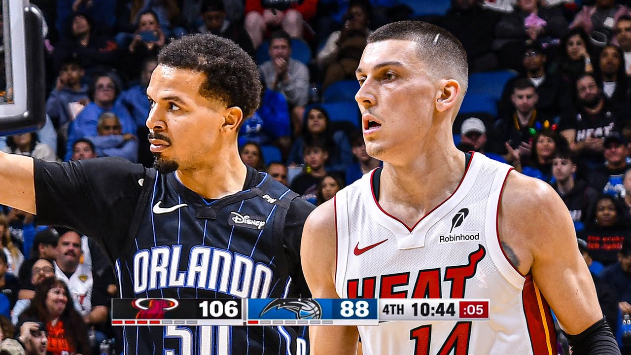 Heat vs Magic - EPIC 4th QTR COMEBACK You Have to See! 😱