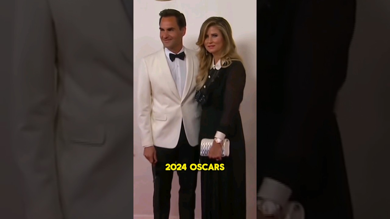 Roger Federer and Mirka's Dazzling Rolex Watches at the 2024 Oscars.