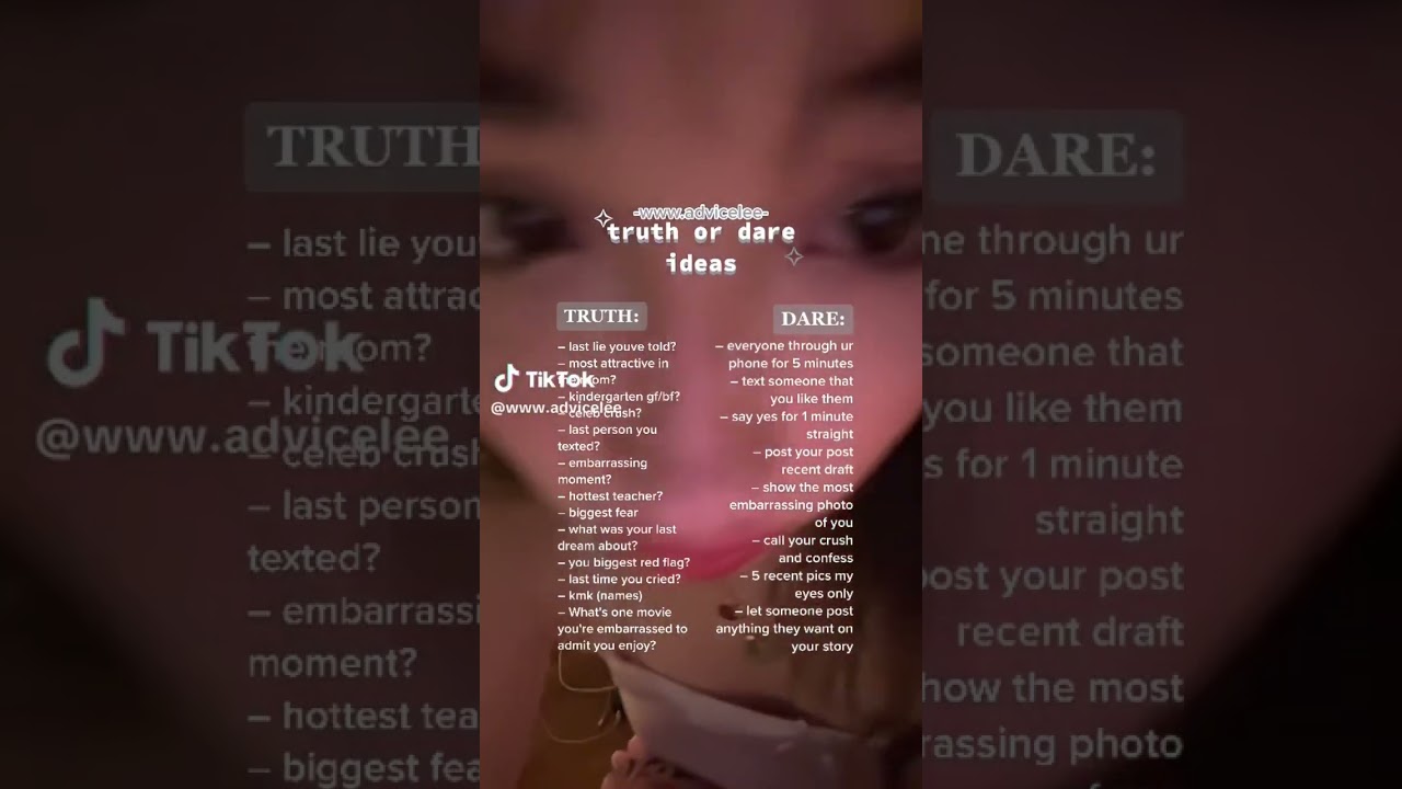 Truth or Dare ideas #damselplot
