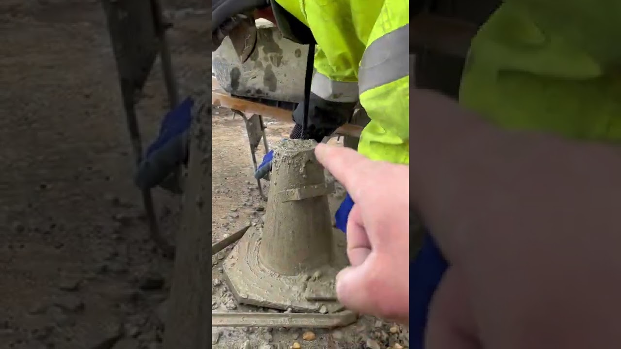 What is the "Slump" of concrete?