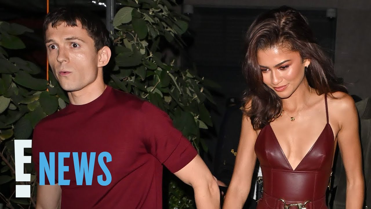 Superhero Boyfriend Tom Holland RESCUES Zendaya From Swarm of Paparazzi | E! News