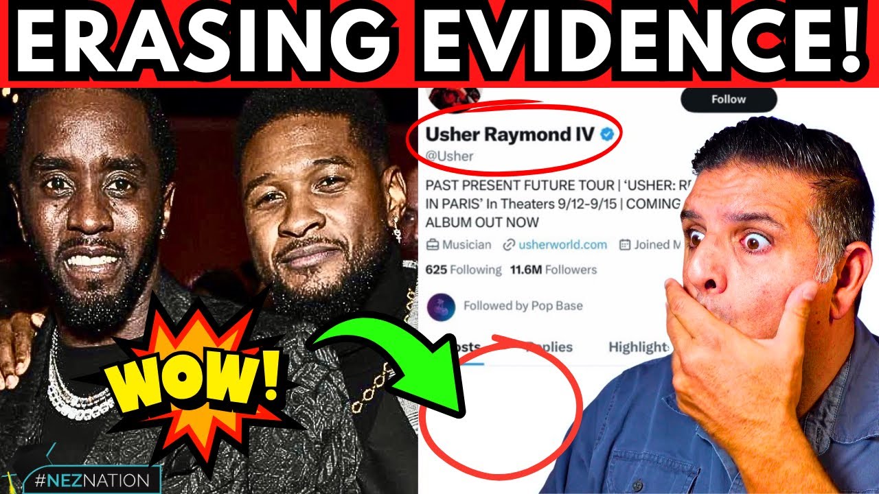 🚨Usher & Pink DELETE Social Media After NEW FOOTAGE Emerges in Explosive P Diddy Scandal!