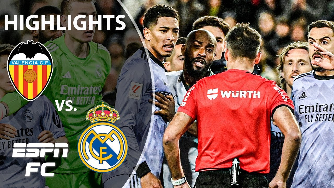 NO GOAL DRAMA 😱 Valencia vs. Real Madrid | LALIGA Highlights | ESPN FC