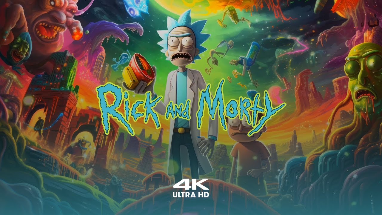 🔥 Rick and Morty Live Wallpaper – 4K Ultra HD Gaming Animated Screensaver 🔥