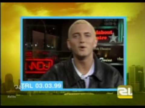 EMINEM - TRL FIRSTS APPEARANCE 1998