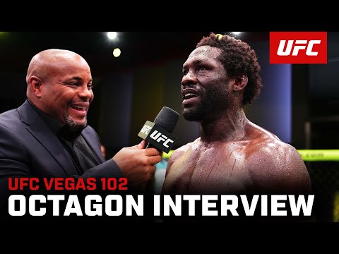 Jared Cannonier Octagon Interview | UFC Vegas 102