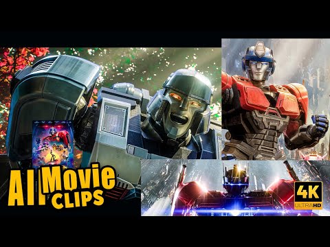 TRANSFORMERS ONE (2024) - Official Trailer & Movie Clips in 4K | Best Action Scenes