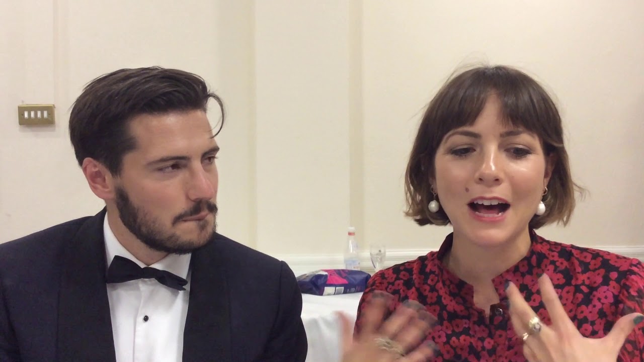 Jacob Ifan a Catrin Stewart yn trafod Bang