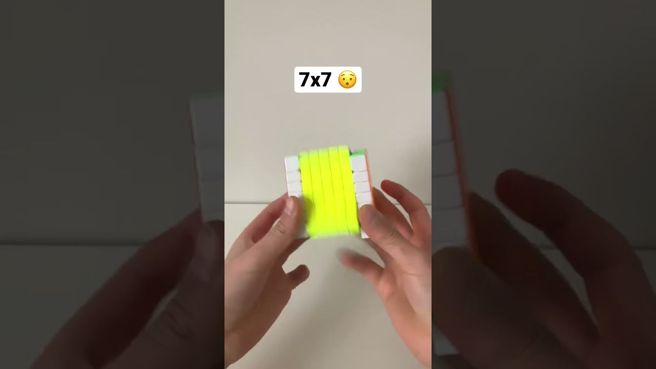 Every Rubik’s cube from 1x1 to 11x11
