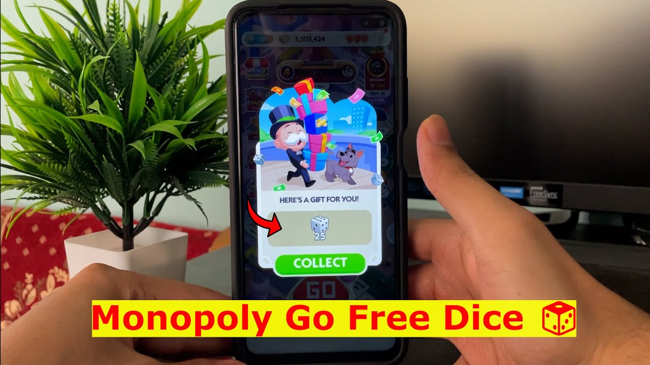 Monopoly Go Free Dice & Rewards🎁😍  | Collect Daily 25+ 🎲