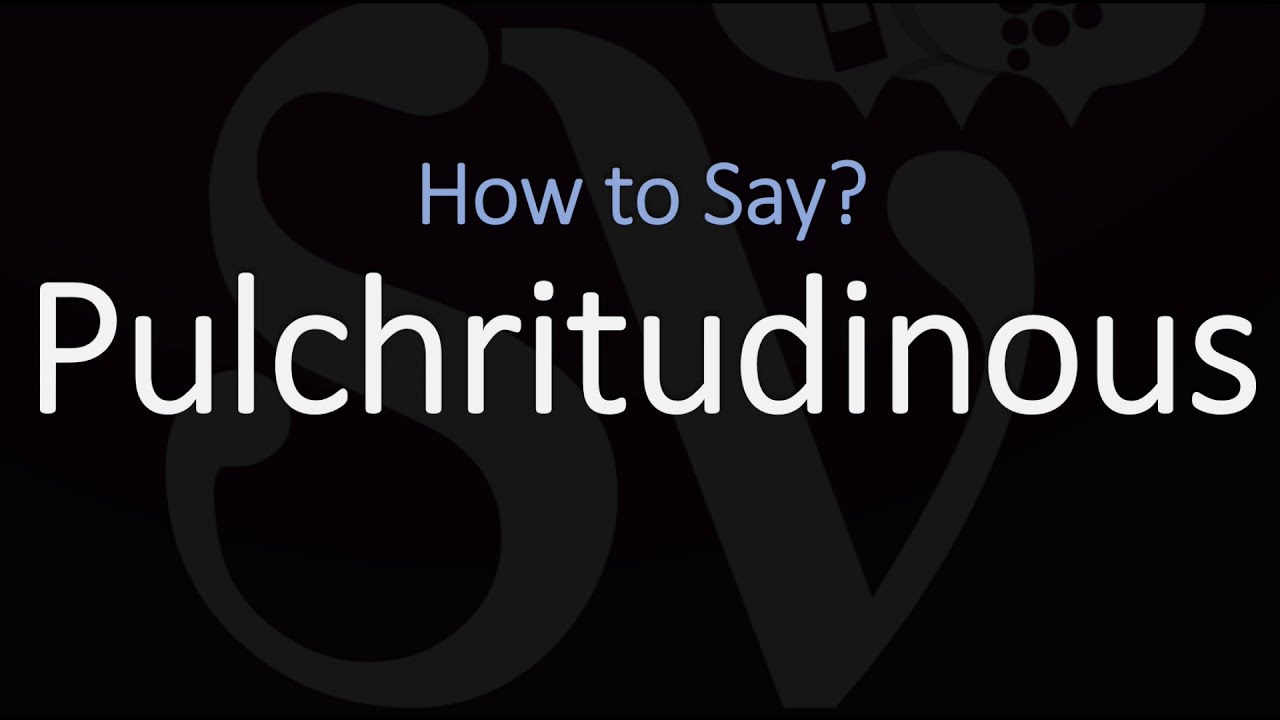 How to Pronounce Pulchritudinous? (CORRECTLY) Meaning, Definition & Pronunciation