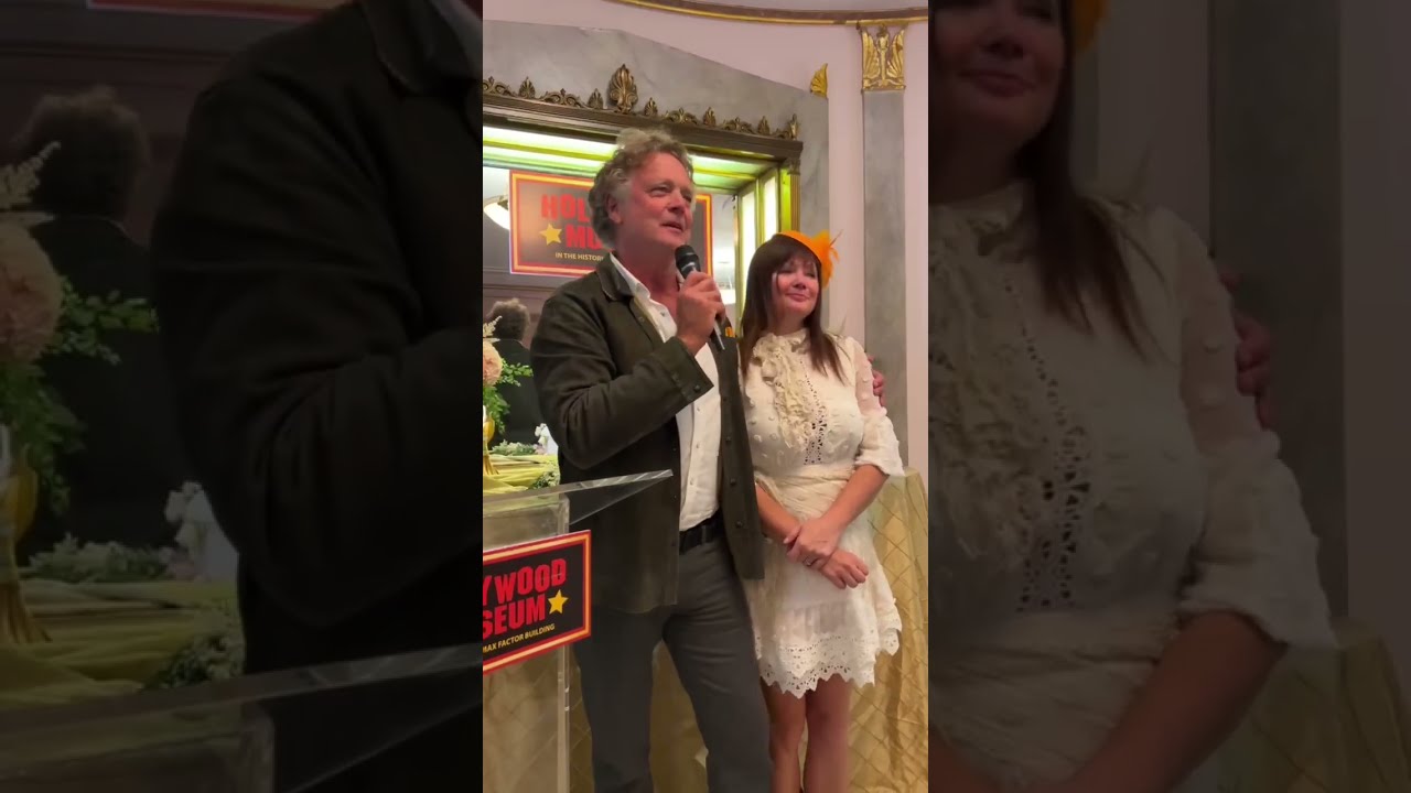 Dee Dee Sorvino and John Schneider are honored at the Hollywood Museum