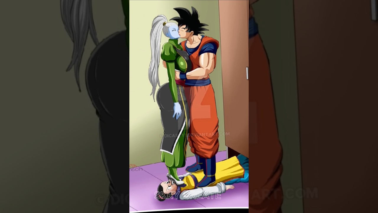 Dragon 🐲 ball characters in cutest love ❤️ mode#dbs #shorts