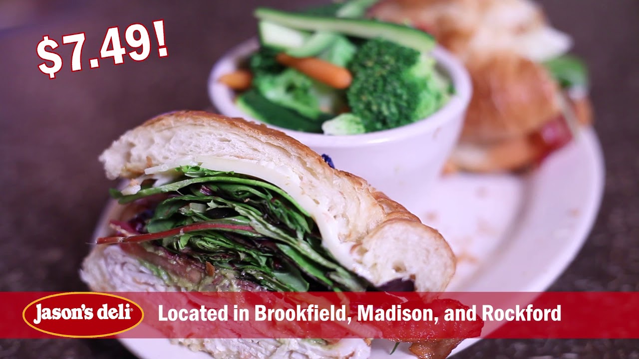 WI57 | Jason's Deli - Turkey Club Sandwich & Salad Bar - :30